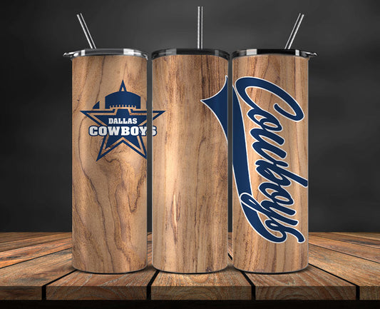 Dallas Cowboys Tumbler Wrap, NFL Logo Tumbler Png, NFL Design Png-50