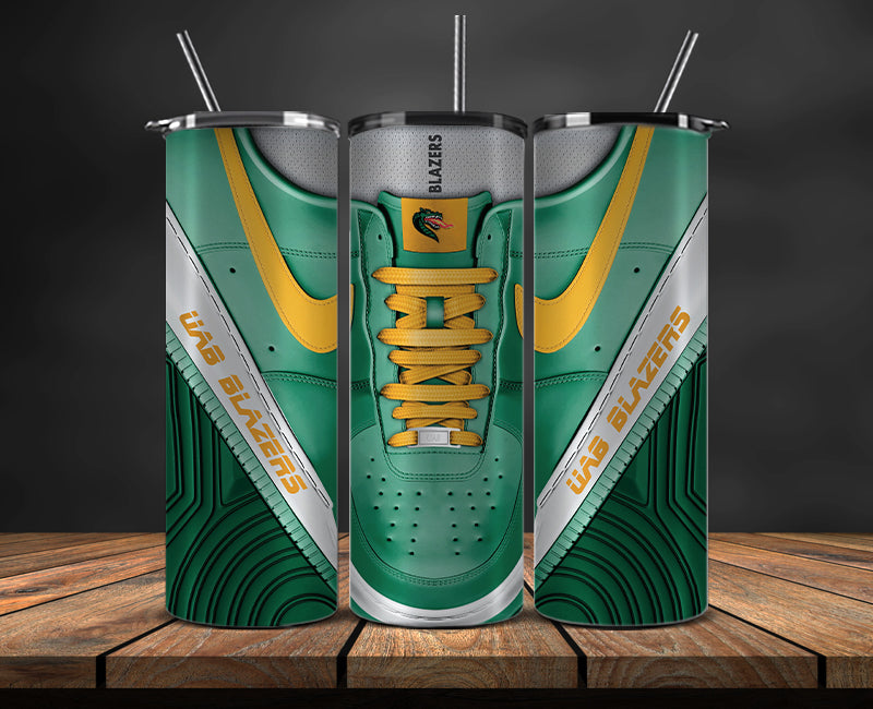 Uab Blazers Sneaker Tumbler Wrap , College Sneaker Tumbler Wrap 50