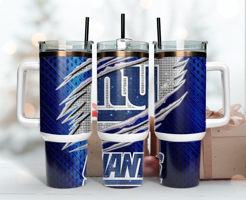 New York Giants Tumbler 40oz Png, 40oz Tumler Png 54