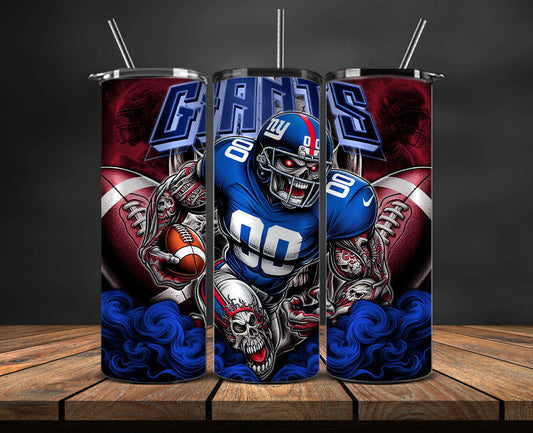 New York Giants Tumbler Wrap, NFL Tumbler Wrap By AI, AI Tumbler Wrap 56