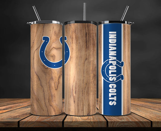 Indianapolis Colts Tumbler Wrap, NFL Logo Tumbler Png, NFL Design Png-56