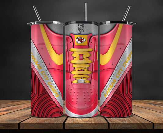 Kansas City Chiefs Tumbler Wrap, NFL Sneaker Tumbler Wrap  57