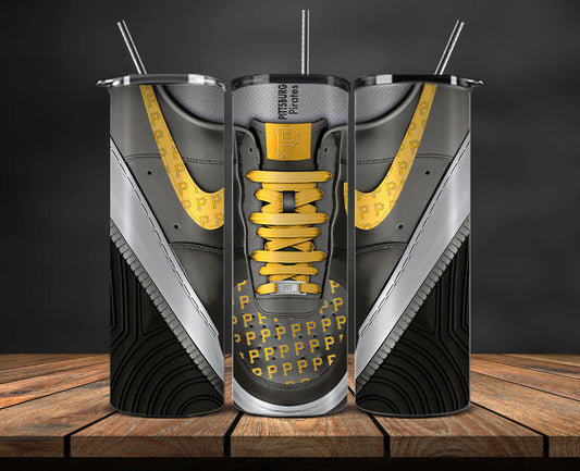 Pittsburgh Pirates Tumbler Wrap , MLB Sneaker Tumbler Wrap 57