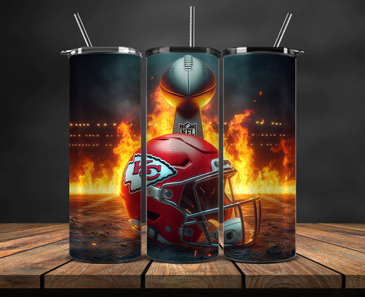 Kansas City Chiefs Super Bowl Tumbler Png, Super Bowl 2024 Tumbler Wrap 58