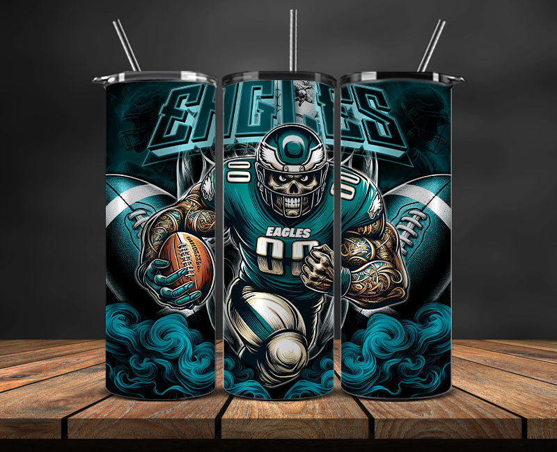 Philadelphia Eagles Tumbler Wrap, NFL Tumbler Wrap By AI, AI Tumbler Wrap 58