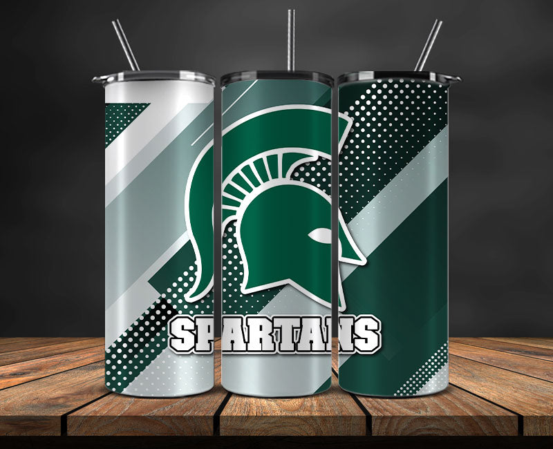 Michigan State Spartans Logo 20 oz Tumbler Png ,College Football 20 Oz Tumbler Wrap 59