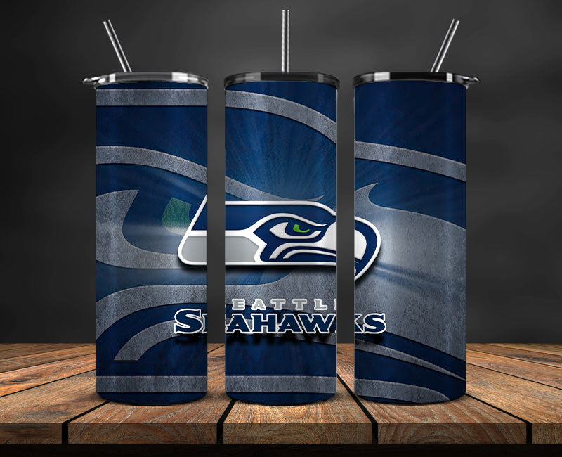 Team Seahawks Sports Tumbler , Football Tumbler Wrap 59