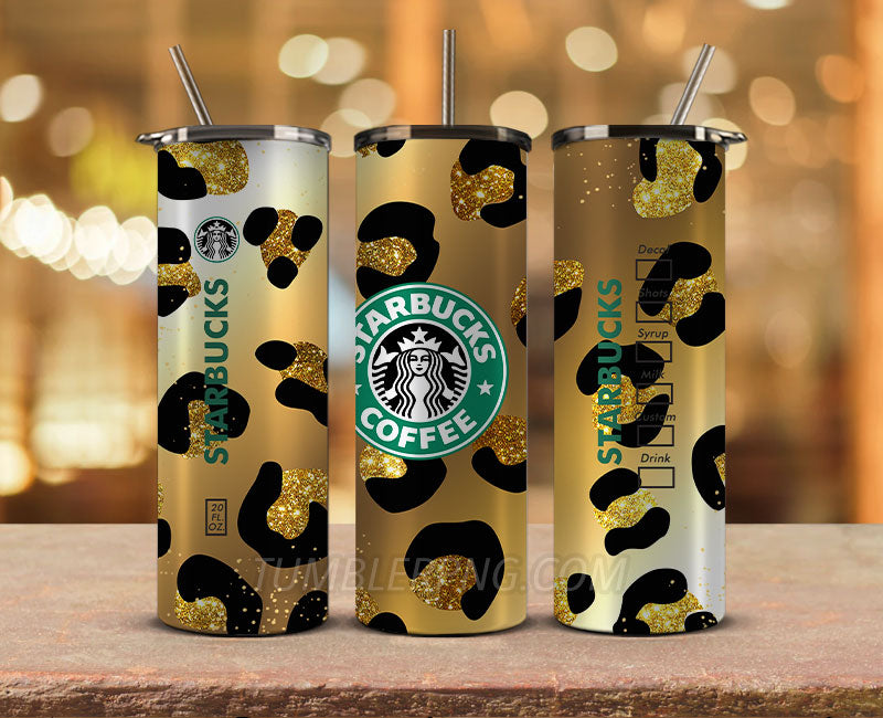 Starbucks Tumbler Png, Starbucks Glitter Sublimation, Skinny Tumbler 20oz, Skinny Starbucks 05