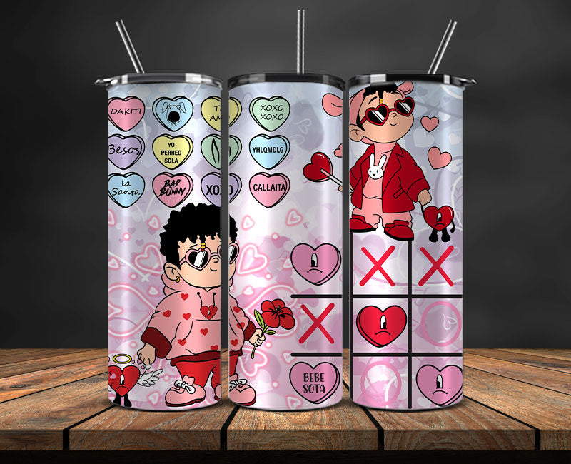 Valentine Tumbler Wrap ,Valentine Tumbler  05