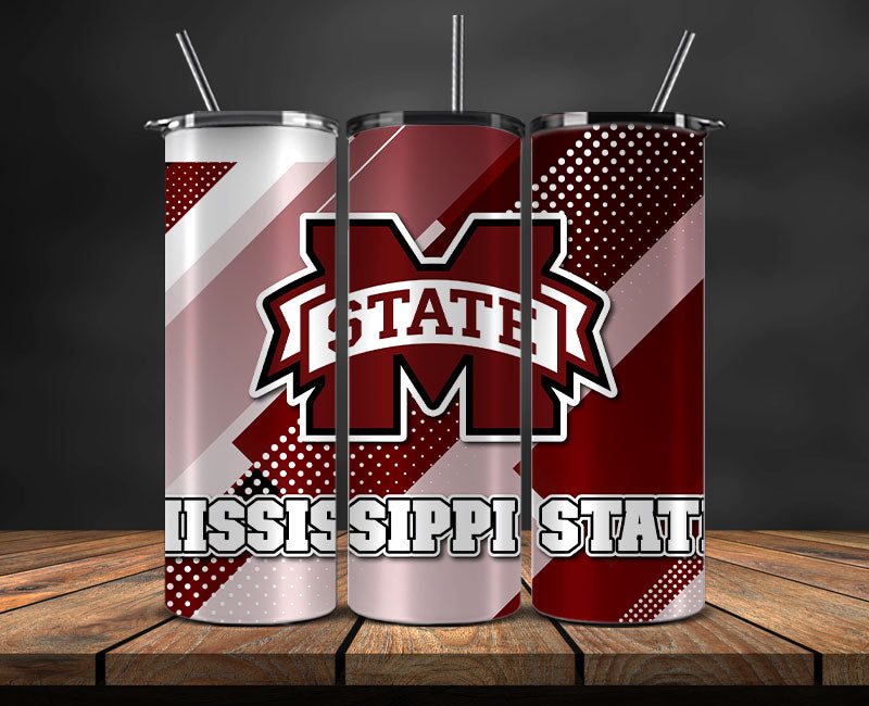 Mississippi State Bulldogs Logo 20 oz Tumbler Png ,College Football 20 Oz Tumbler Wrap 63