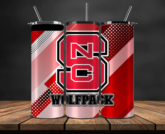 Wolfpack Logo 20 oz Tumbler Png ,College Football 20 Oz Tumbler Wrap 66