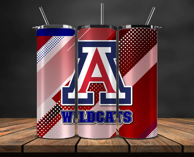 Wildcats Logo 20 oz Tumbler Png ,College Football 20 Oz Tumbler Wrap 06