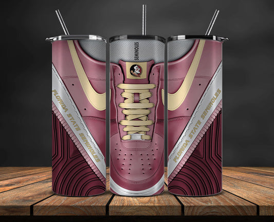 Florida State Seminoles Sneaker Tumbler Wrap , College Sneaker Tumbler Wrap 70