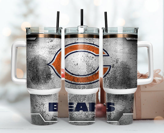 Chicago Bears Tumbler 40oz Png,  40oz Tumbler Skinny  70