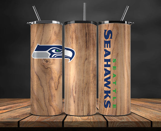 Seattle Seahawks Tumbler Wrap, NFL Logo Tumbler Png, NFL Design Png-71