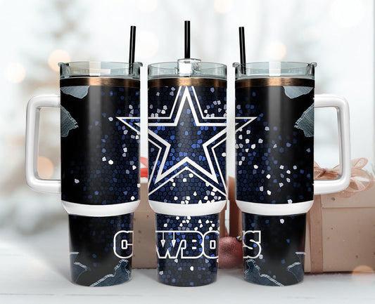 Dallas Cowboys Tumbler 40oz Png, 40oz Tumler Png 71