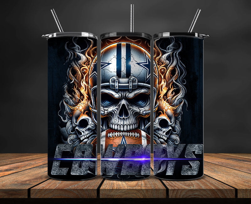 Dallas Cowboys Tumbler Wrap,NFL Tumbler Wrap By AI, AI Tumbler Design 73