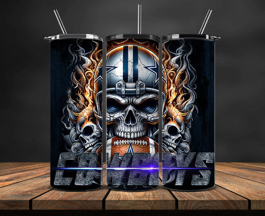 Dallas Cowboys Tumbler Wrap,NFL Tumbler Wrap By AI, AI Tumbler Design 73