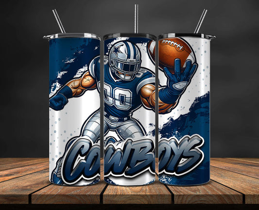 Dallas Cowboys Tumbler Wrap, NFL Tumbler Wrap By AI, AI Tumbler Wrap 73