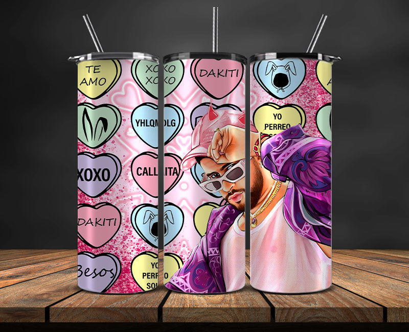 Valentine Tumbler Wrap ,Valentine Tumbler  07