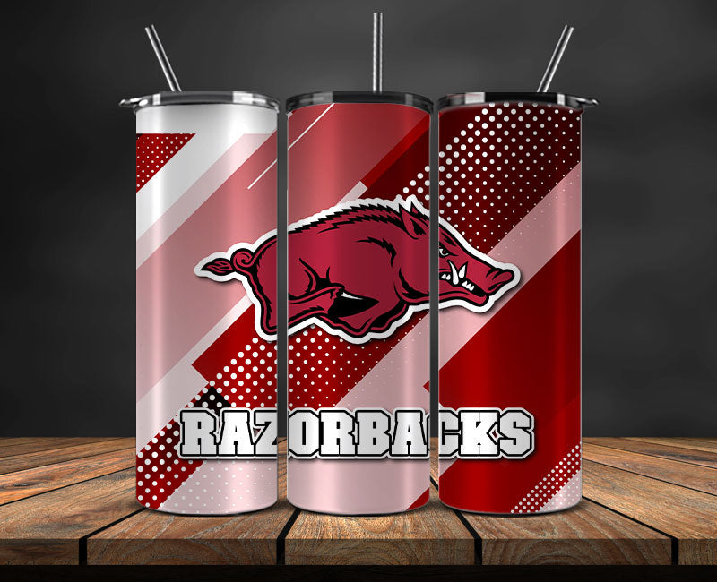 Razorbacks Logo 20 oz Tumbler Png ,College Football 20 Oz Tumbler Wrap 07