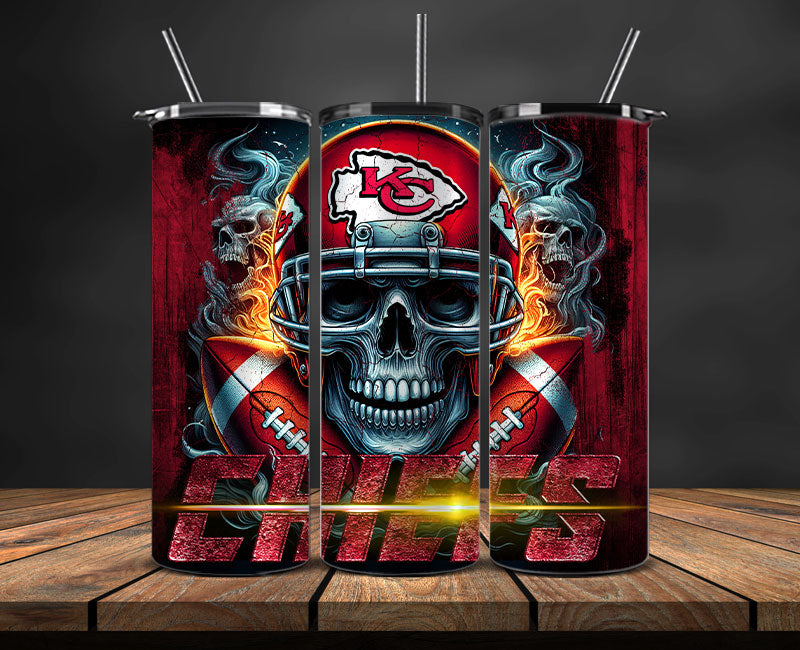 Kansas City Chiefs Tumbler Wrap,NFL Tumbler Wrap By AI, AI Tumbler Design 80