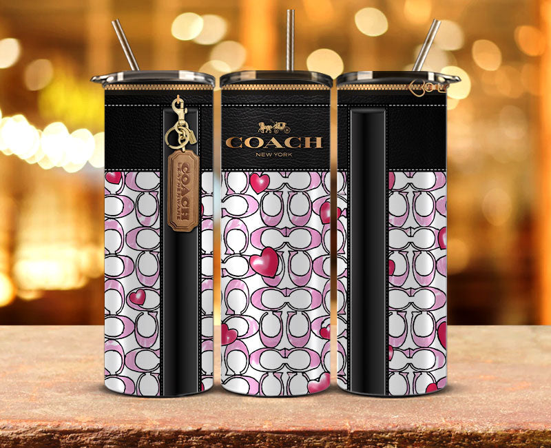 Coach  Tumbler Wrap, Coach Tumbler Png, Coach Logo,Luxury Logo Brand 80