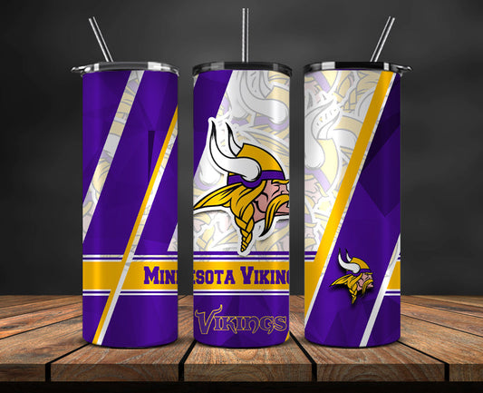 Minnesota Vikings Tumbler, Vikings Logo, Mascot Football Png 85