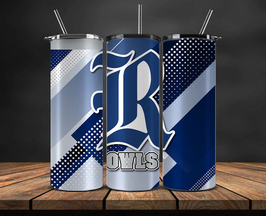 Owls Logo 20 oz Tumbler Png ,College Football 20 Oz Tumbler Wrap 87