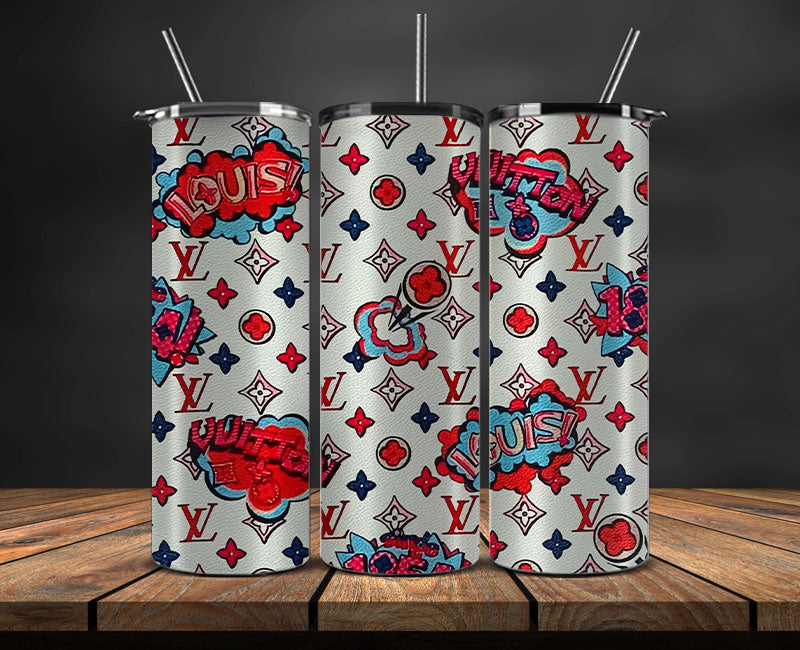 LV Tumbler Wrap, LV Tumbler Png ,Luxury Logo Fashion Png 87