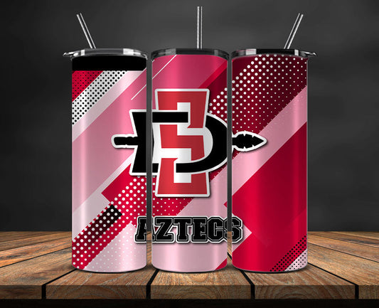 San Diego State Aztecs Logo 20 oz Tumbler Png ,College Football 20 Oz Tumbler Wrap 89