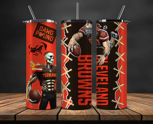 Cleveland Browns Tumbler, Browns Logo, Mascot Football Png 08