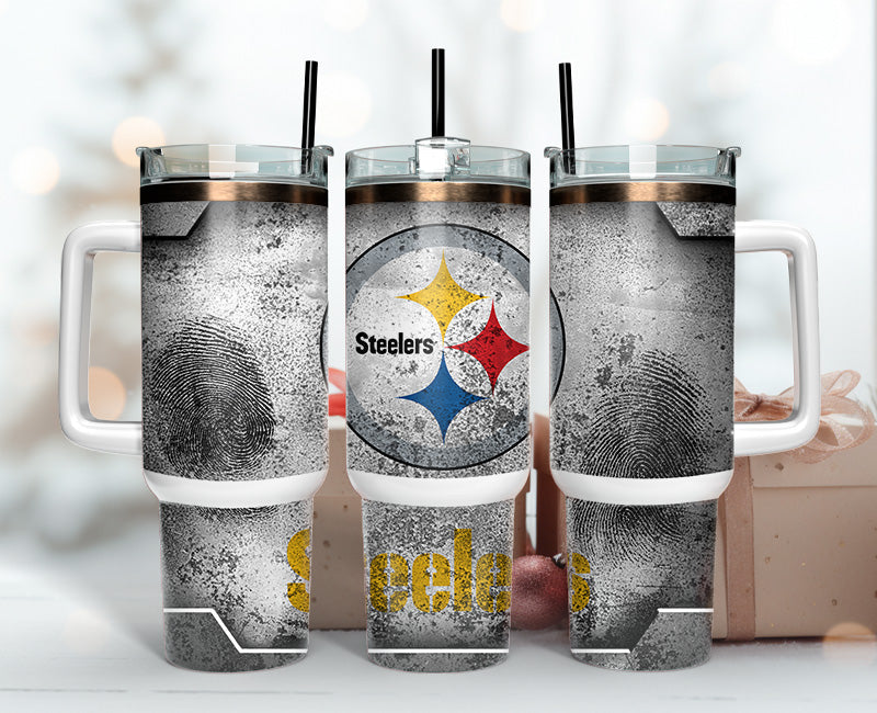 Pittsburgh Steelers Tumbler 40oz Png,  40oz Tumbler Skinny  91