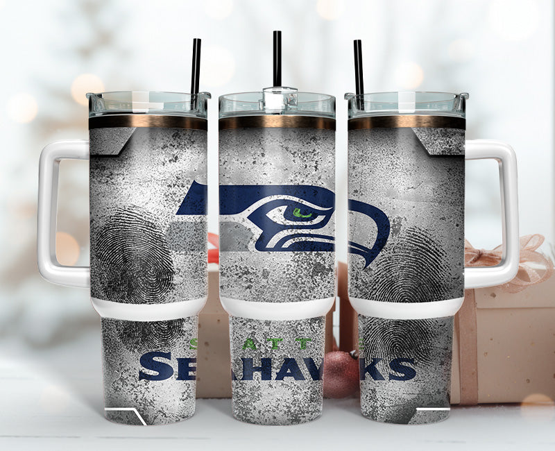 Seattle Seahawks Tumbler 40oz Png,  40oz Tumbler Skinny  93